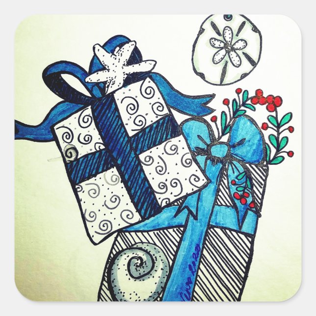 Beachy apresenta adesivo (Frente)