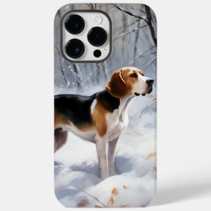 Beagle Deixe-O Neve Natal