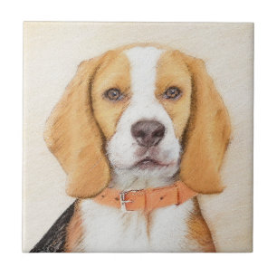 Beagle Hound Dog Painting Original Animal Art