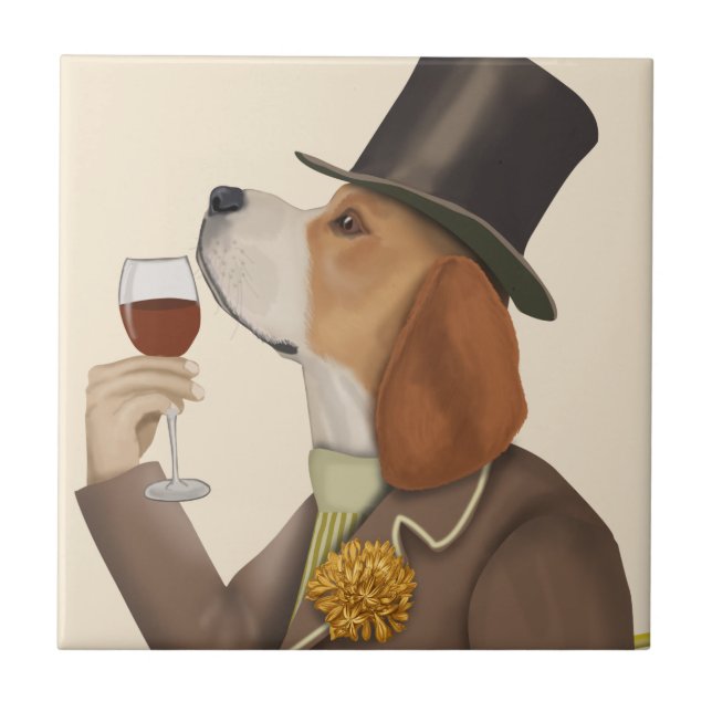 Beagle Wine Snob (Frente)