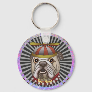 Beanie BullDog chaveiro