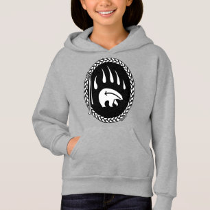 Bear Arte Crianças Hoodie Bear Garras Hoodie Hood
