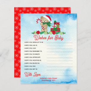 Bear Feliz Natal Esperança Chá Desejo Bebê