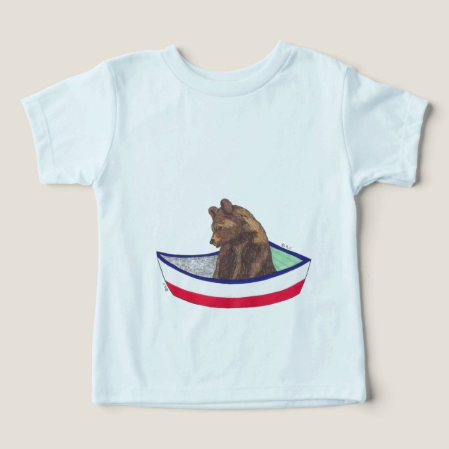 BEAR IN A BOAT (Design frontal)