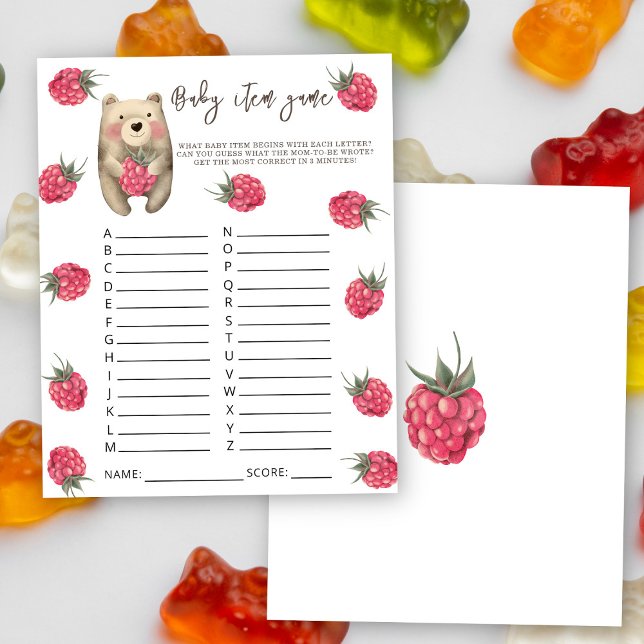 Bear - Jogo de Item Bebê. Jogo do chá de fraldas (Criador carregado)