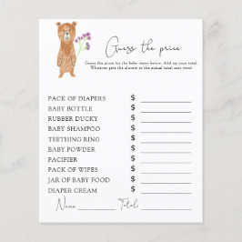 Bear - Jogo Price Guess