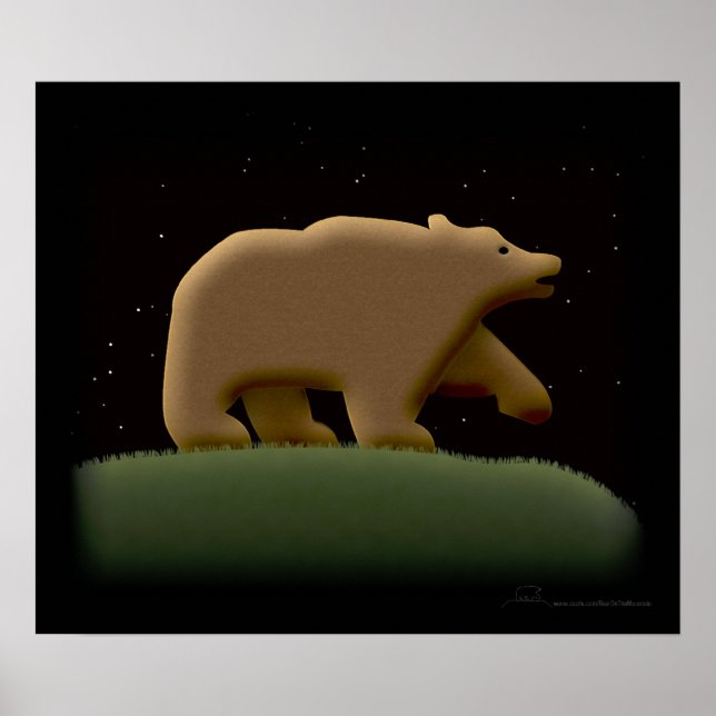 Bear Night Poster (Frente)