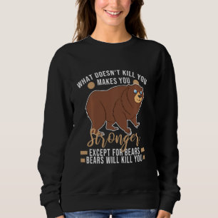 Bear T Camiseta O Que Você Matar Que Você Faz Você