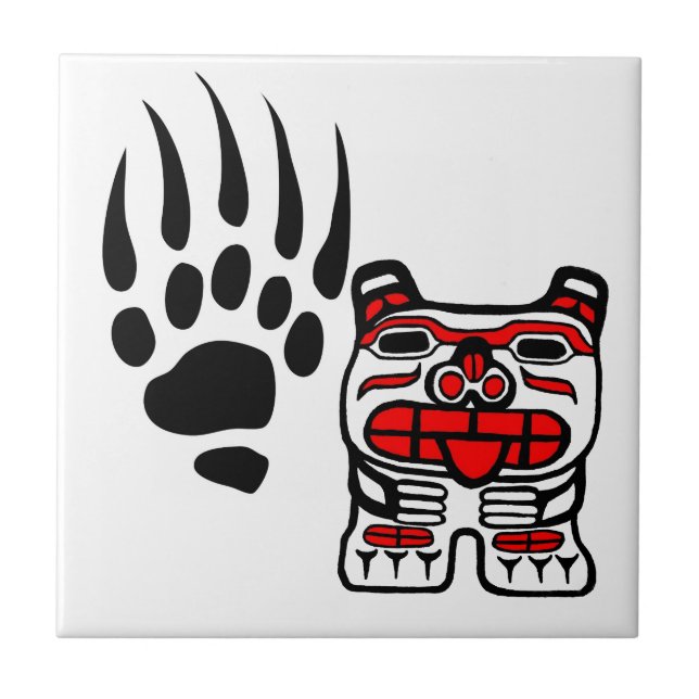 bearclaw, urso do Haida (Frente)