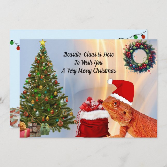 Beardie-Claus - Dragão Carborado (Frente/Verso)