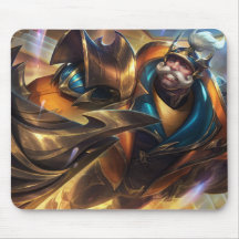 Bearer de blindagem do Mousepad de jogos | Pad Tem