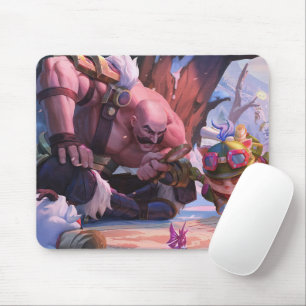 Bearer de blindagem do Mousepad de jogos   Pad Tem