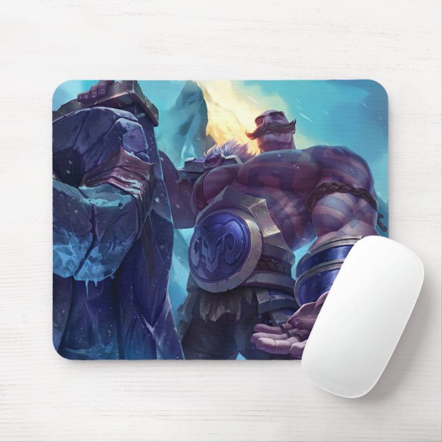 Bearer de blindagem do Mousepad de jogos | Pad Tem (Com mouse)