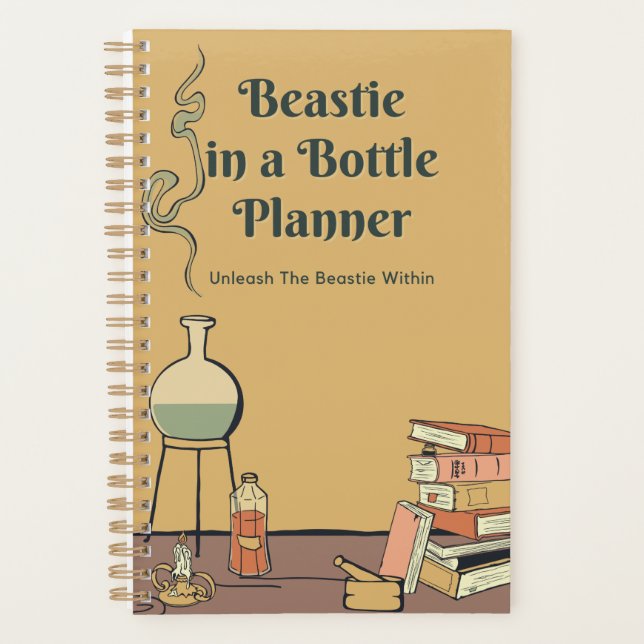 Beastie em um Pequeno Planejador (Frente)
