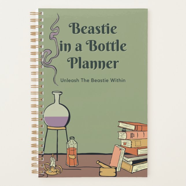 Beastie em um Pequeno Planejador (Frente)