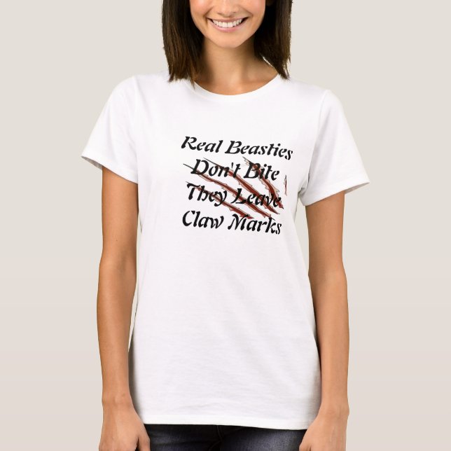 Beasties reais Camisetas femininas (Frente)