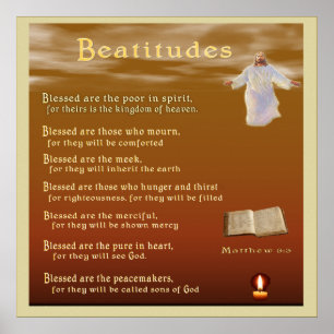 Beatitudes Poster