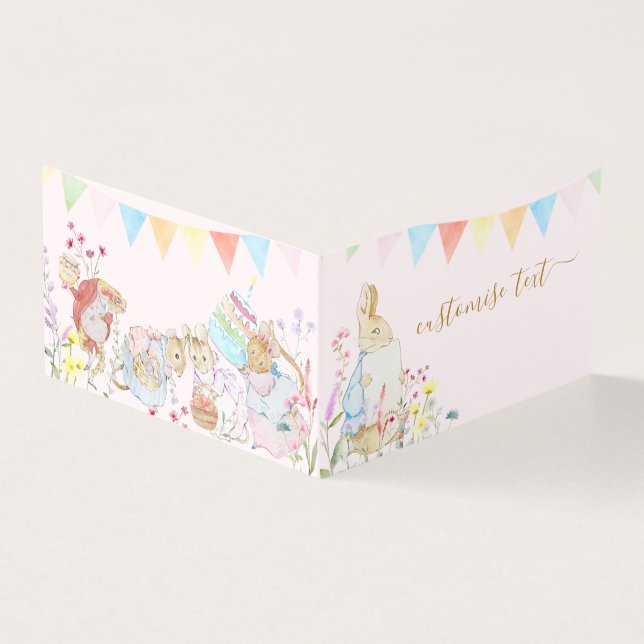 Beatrix Peter o Chá de fraldas do Coelho Woodland (Exterior)