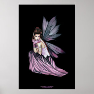 Beaufitul Gothic Fairy Poster por Molly Harrison
