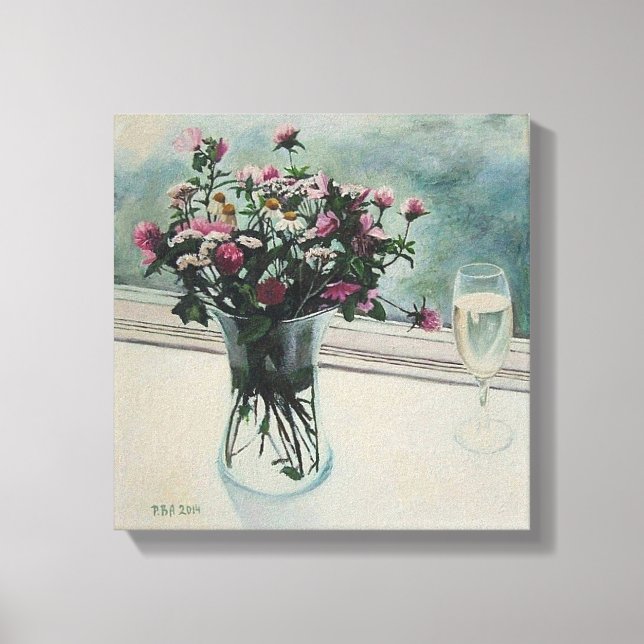 Beautiful floral fine art canvas by Pola.B.Alex (Frente)