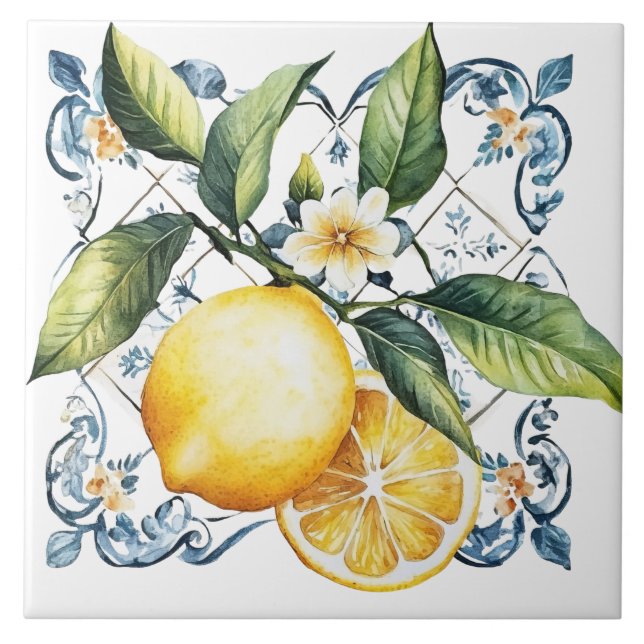 Beautiful Rustic Mediterranean Tuscany Lemon (Frente)