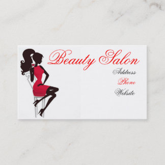 Beauty Salon Cartão de visita