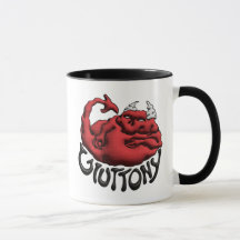 Beba em seu Caneca de Pecado da Gula