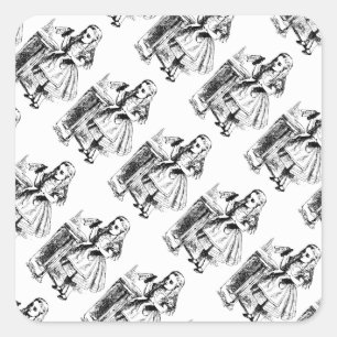 Beba Me Adesivos Vintage Alice no País das Maravil