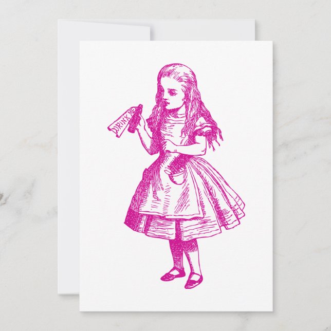 Beba-me rosa com tinta (Frente)