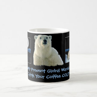 "BEBA SEU CAFÉ FRIO!" Canecas