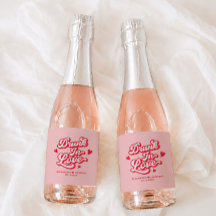 Bêbado de Amor Favor de Champanhe para Casamento R