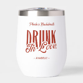 Bebado no Amor, Tumbler de Vinho de Bachelorette V