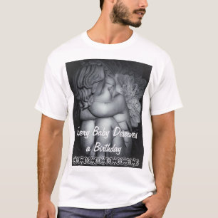 Bebê Anjo Pró-Vida Camiseta Pró-Vida