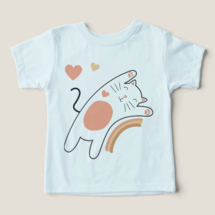 Bebê Arco-Íris de Gatinho Fofo Kawaii