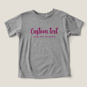 Bebê Bella Canvas Tri-blend Cinza e Rosa Modelo