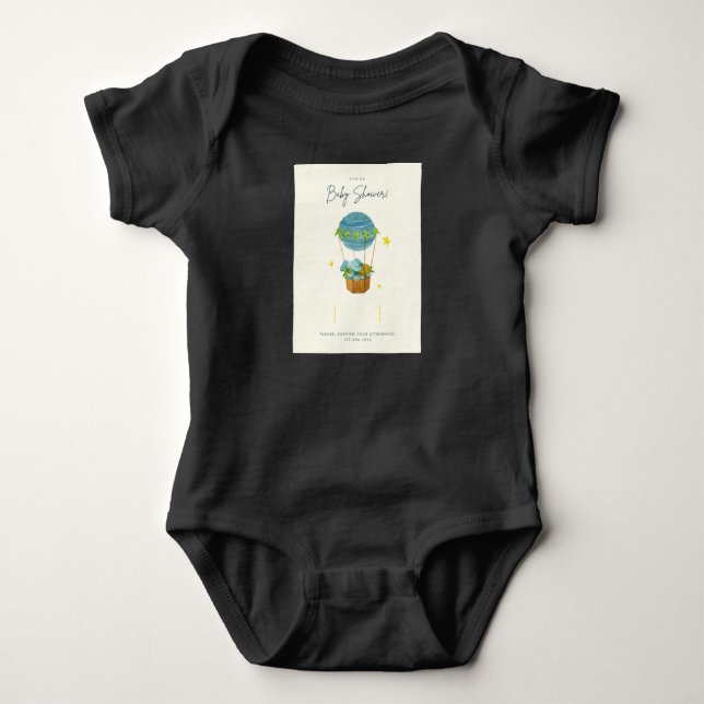 Bebê Body Boho para Bebê, Peça Única (Frente)
