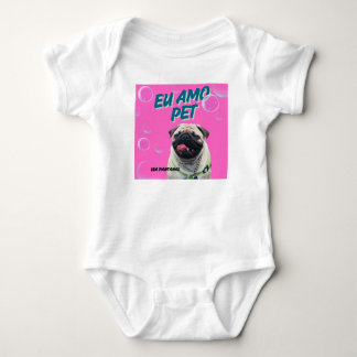 Bebê Body em Jersey para Bebês Via Pantanal pet