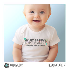 Bebê Body Infantil para Meninos da Era das Calças Groov
