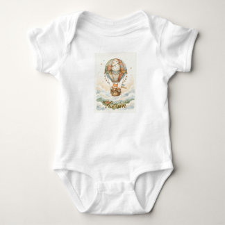 Bebê Body para bebé de zorrito en globo aerostático
