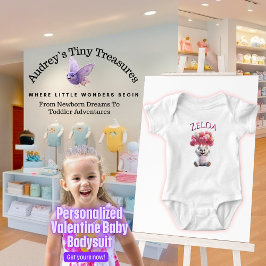 Bebê Body Personalizado para o Primeiro Dia dos Namorad