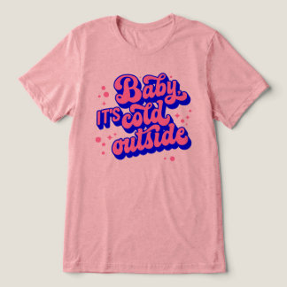 Bebê brincalhão, é frio fora do Design de inverno