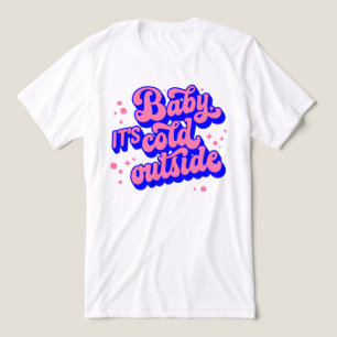 Bebê brincalhão, é frio fora do Design de inverno