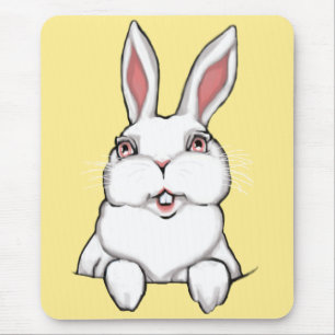 Bebê Bunny Mousepad Decoração Festiva de Coelhinho
