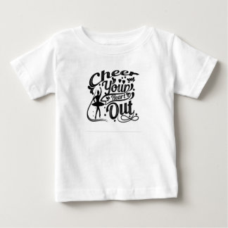 Bebê Camiseta Bailarina para Alegrar seu Coração