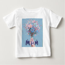Camiseta básica para crianças.