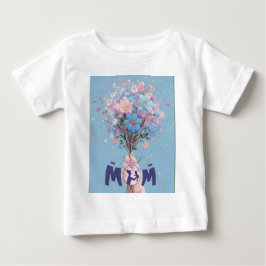 Bebê Camiseta básica para crianças.