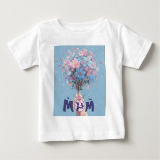 Bebê Camiseta básica para crianças.