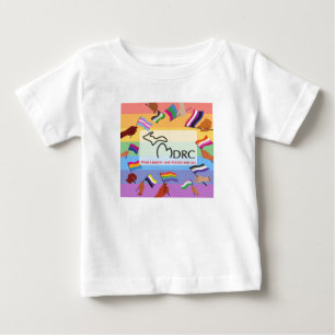 Bebê Camiseta colorida para bebês ou bebês