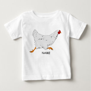 Bebê Camiseta com babado para crianças HEART AND RUNNIN