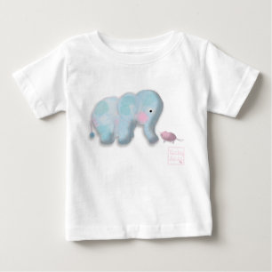 Bebê Camiseta com babados para meninas bebês da babyLai